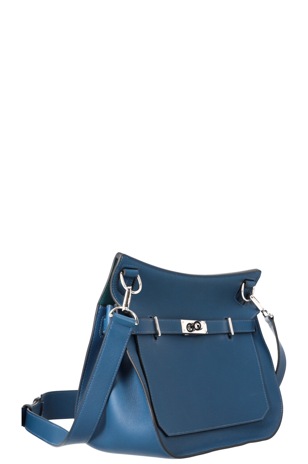 HERMÈS Jypsiere 28 Swift Blue