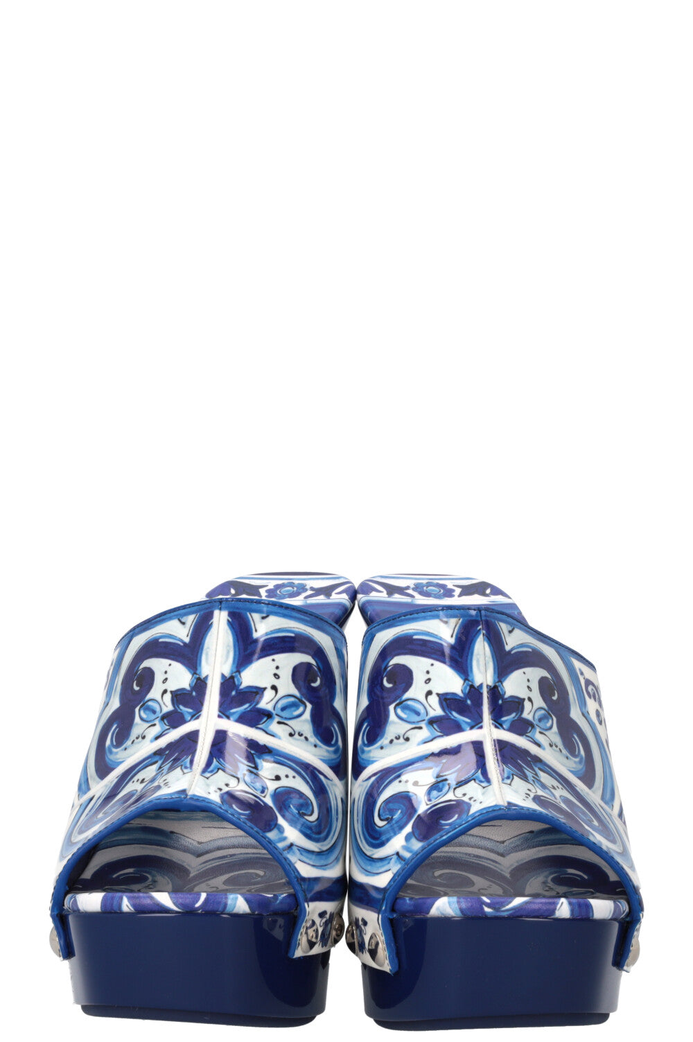 DOLCE&GABBANA Heels Print Blue