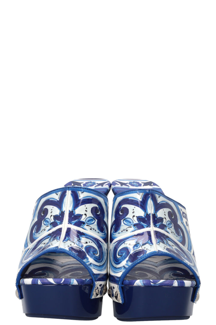 DOLCE&GABBANA Heels Print Blue