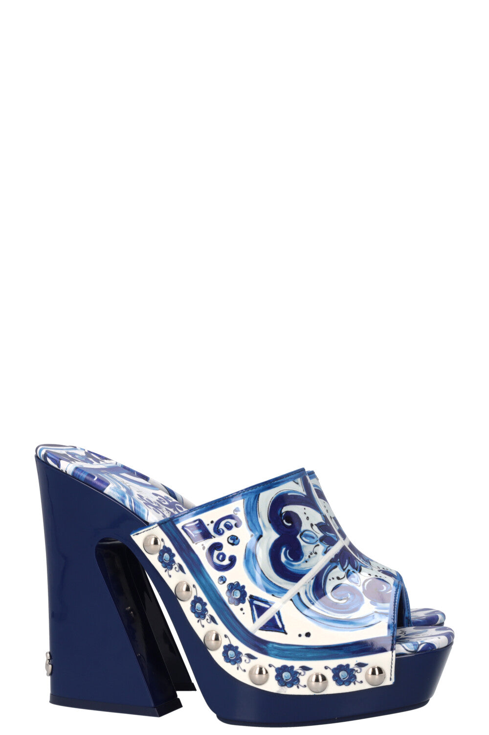 DOLCE&GABBANA Heels Print Blue