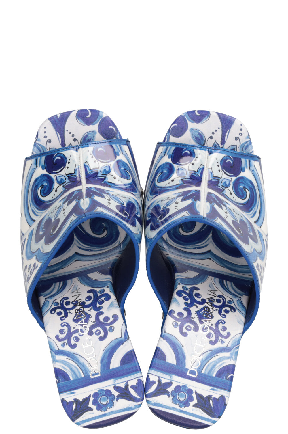 DOLCE&GABBANA Heels Print Blue