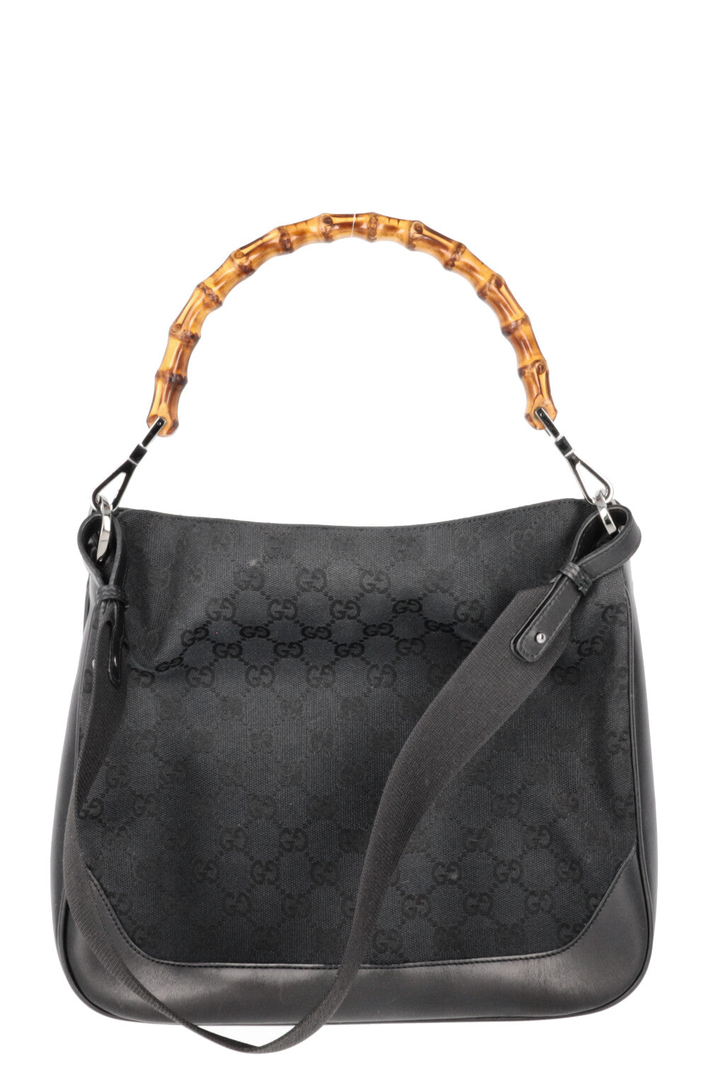 GUCCI GG Bamboo Bag Black