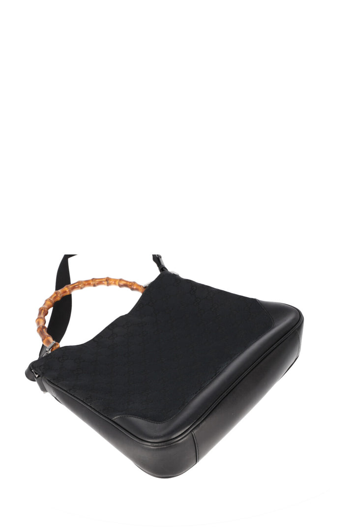 GUCCI GG Bamboo Bag Black