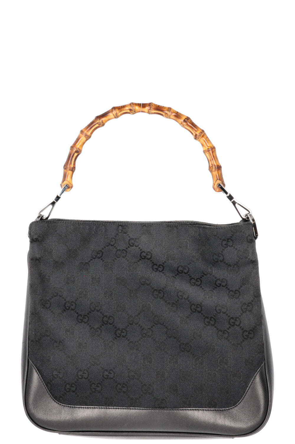 GUCCI GG Bamboo Bag Black