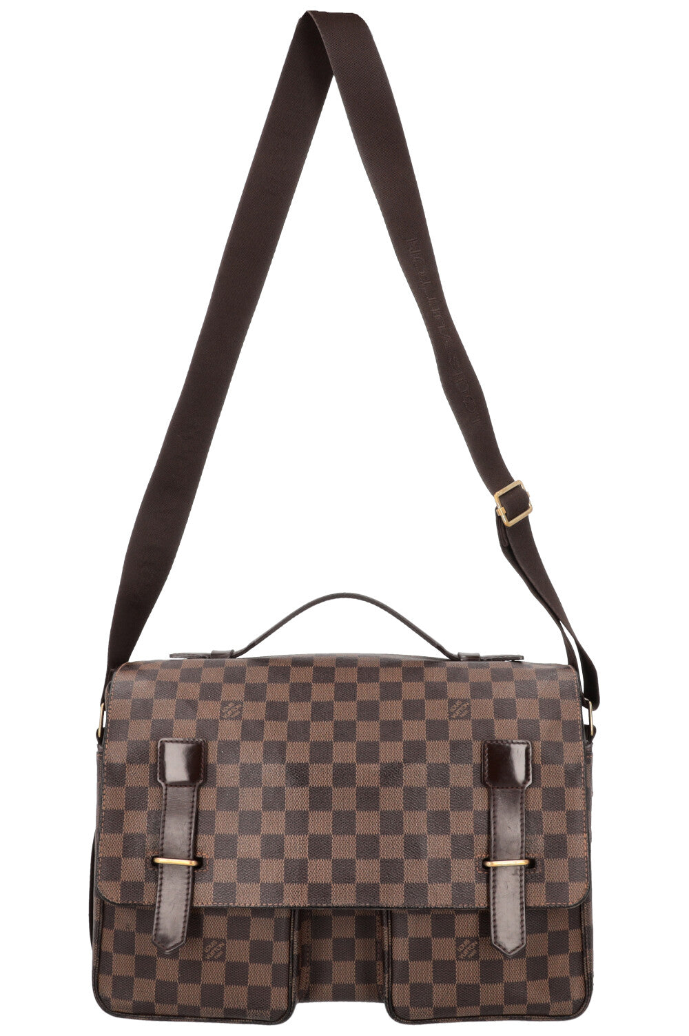 LOUIS VUITTON besace Damier Ebène