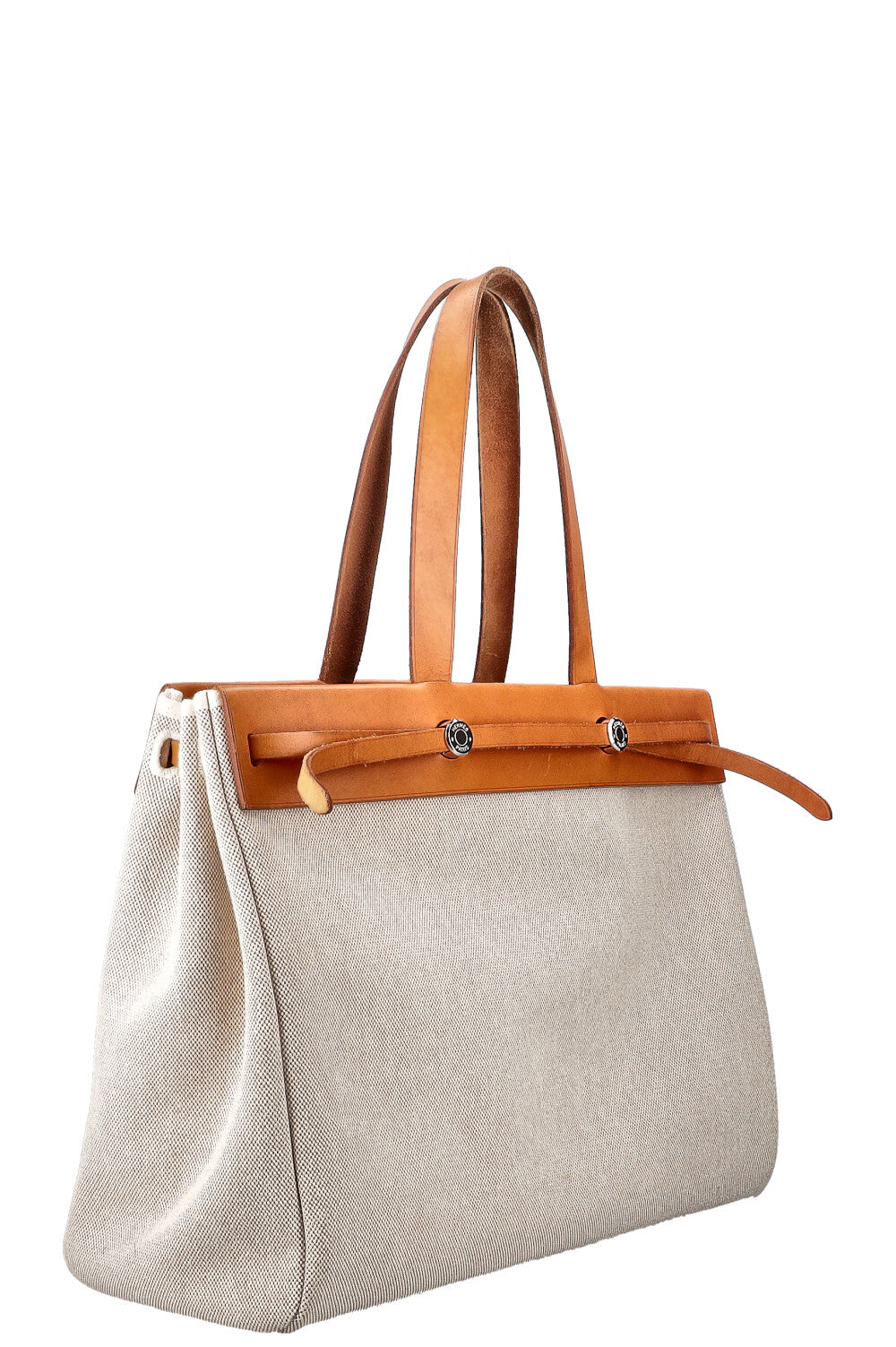 Hermes Herbag Cabas Mm In Beige