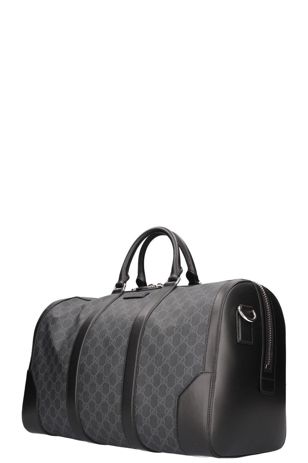 GUCCI Soft GG Supreme Carry On Duffel Bag Grey