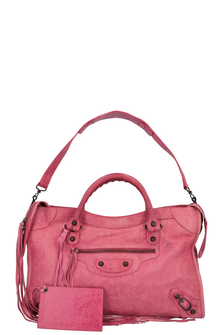 BALENCIAGA City Bag Medium Pink