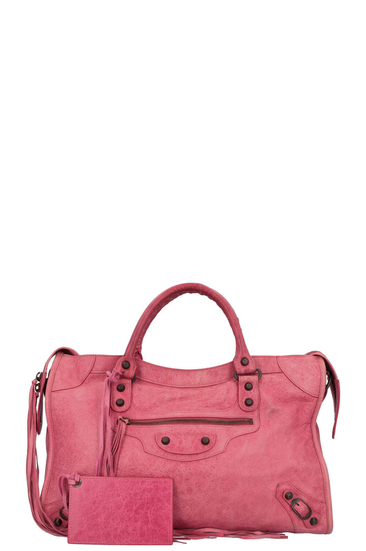 BALENCIAGA City Bag Medium Pink