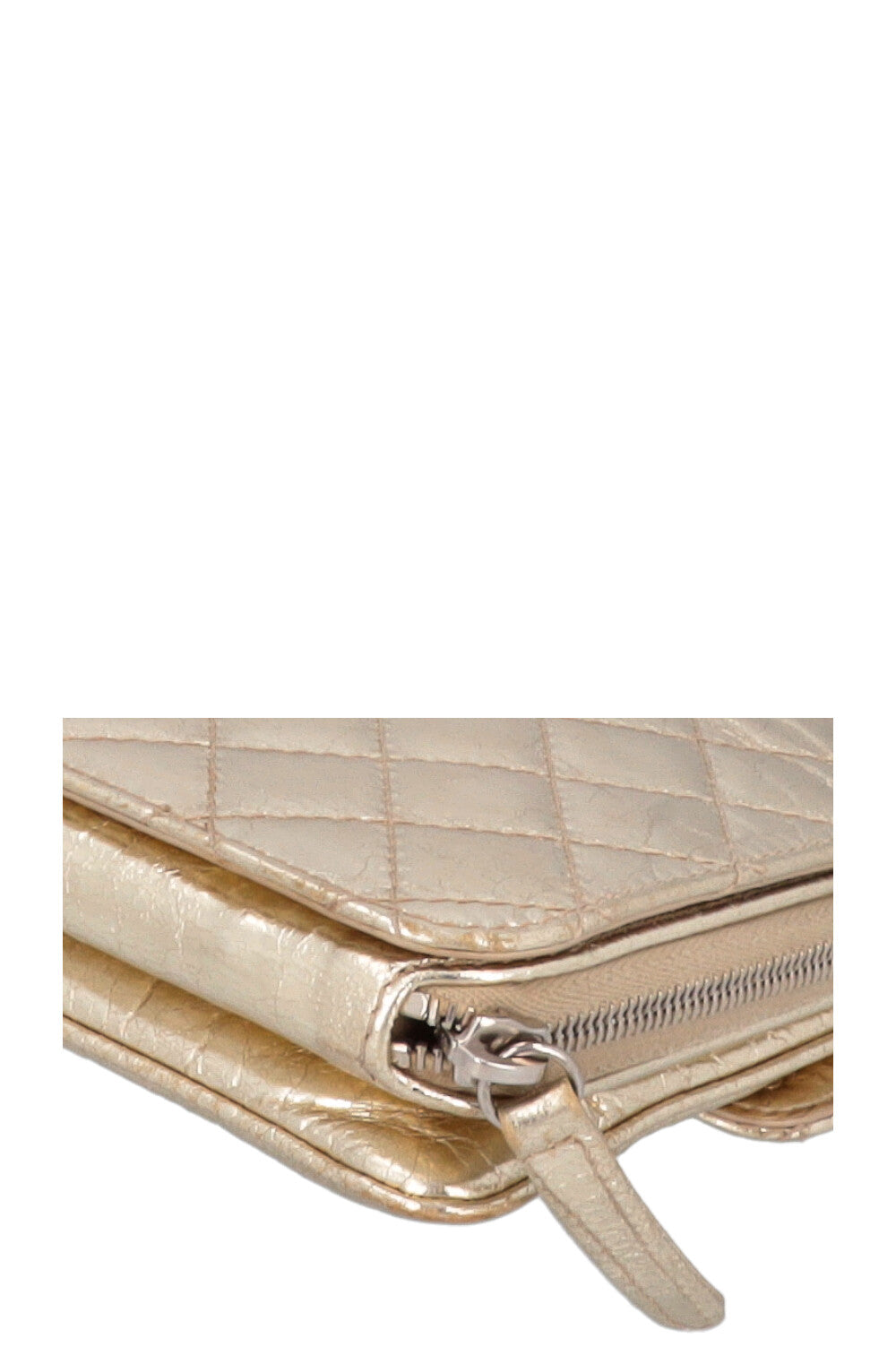 CHANEL Square Crossbody WOC Gold