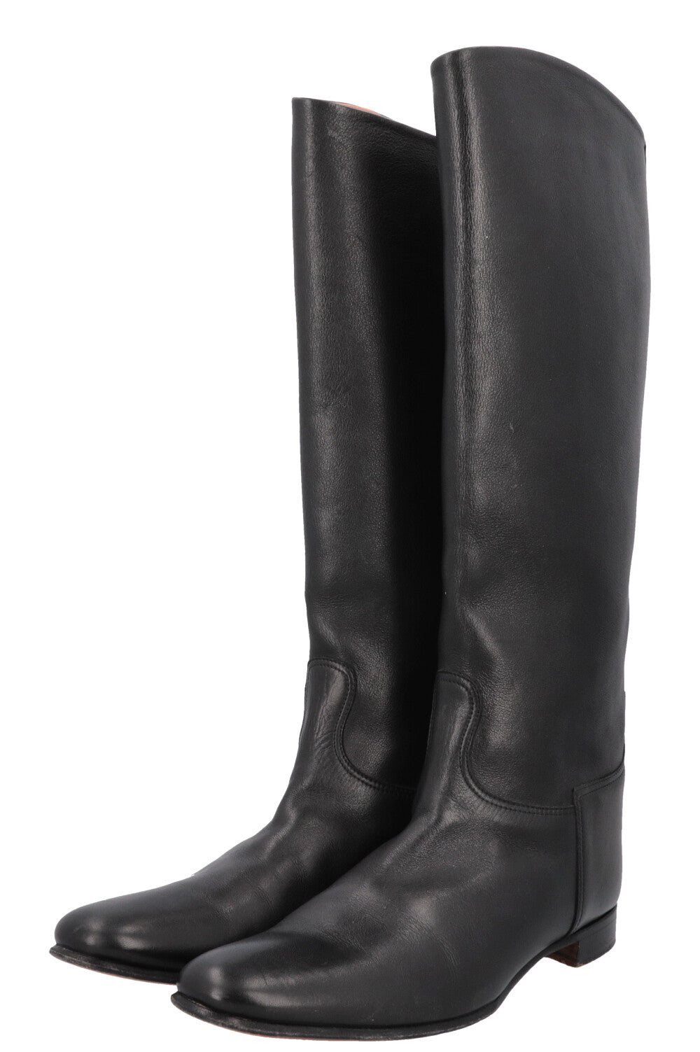 HERMÈS Riding Boots Black