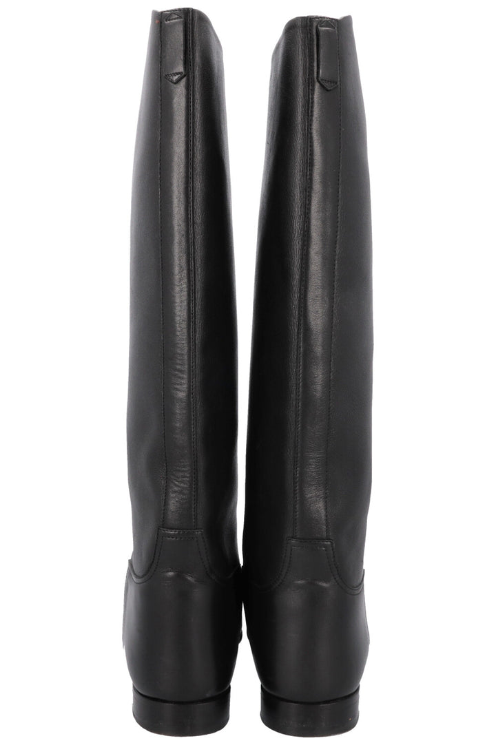 HERMÈS Riding Boots Black