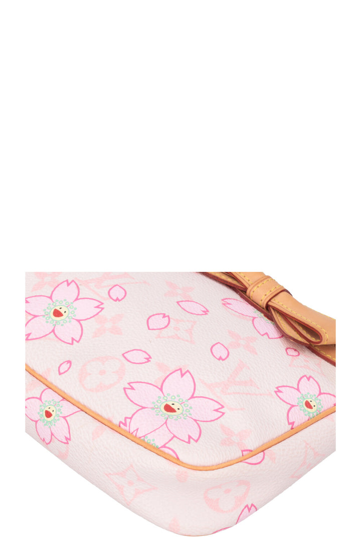 LOUIS VUITTON x Takashi Murakami Pochette Accessoires Bag Pink