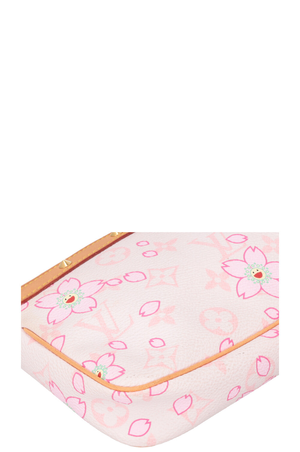 LOUIS VUITTON x Takashi Murakami Pochette Accessoires Bag Pink