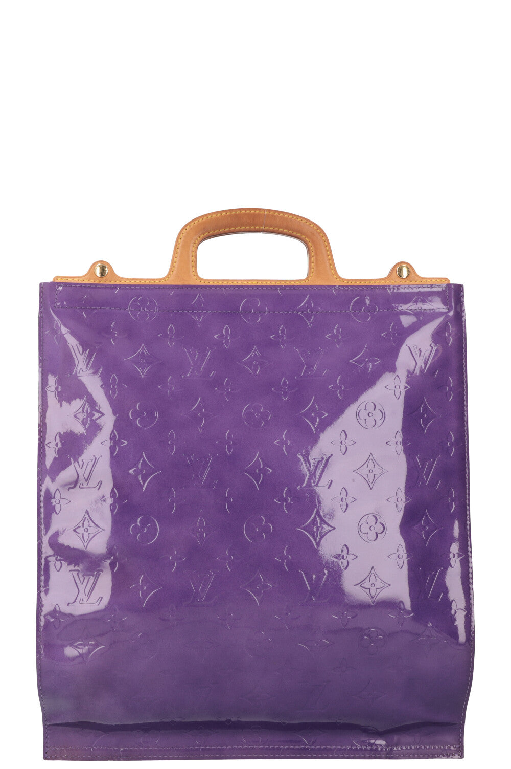 LOUIS VUITTON Stanton Tote Bag  Vernis Purple