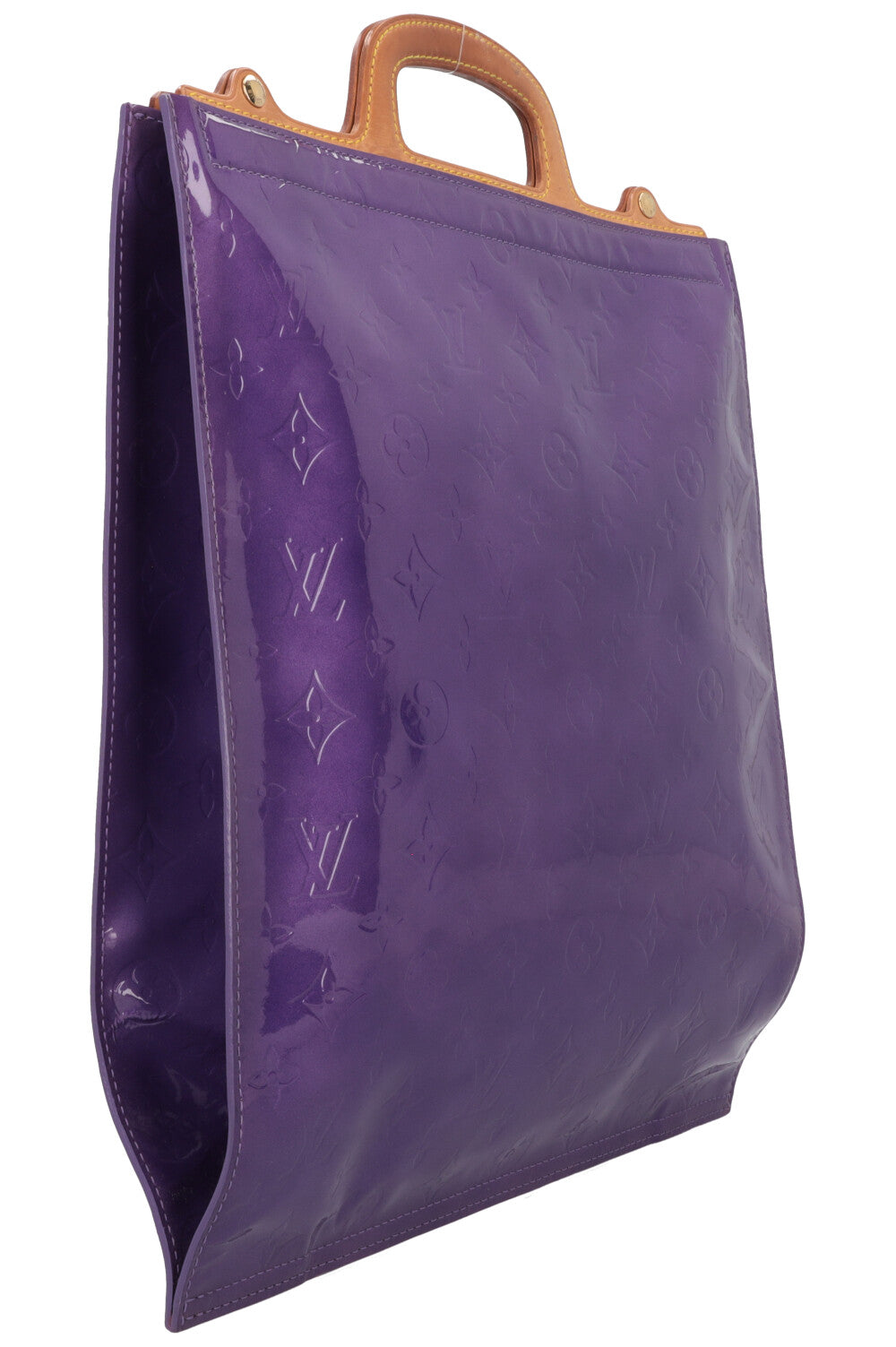 LOUIS VUITTON Stanton Tote Bag  Vernis Purple