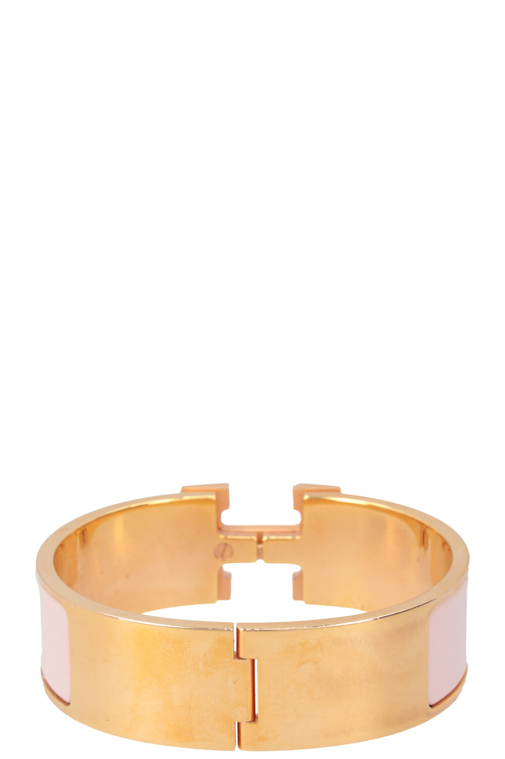 HERMÈS Clic Clac H Bracelet Rosa Gold