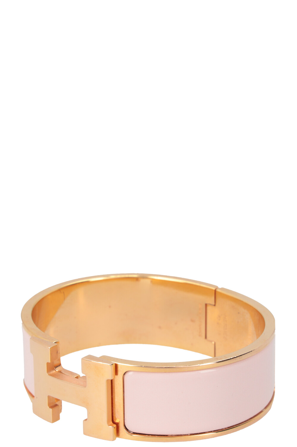 HERMÈS Clic Clac H Bracelet Rosa Gold