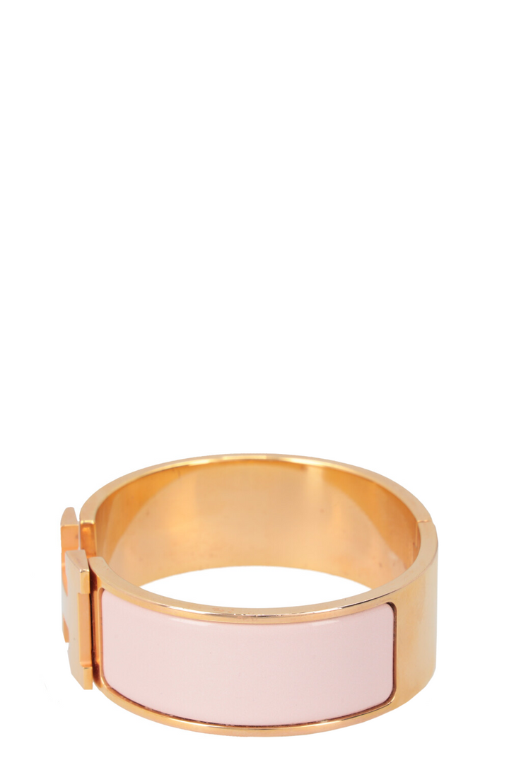 HERMÈS Clic Clac H Bracelet Rosa Gold