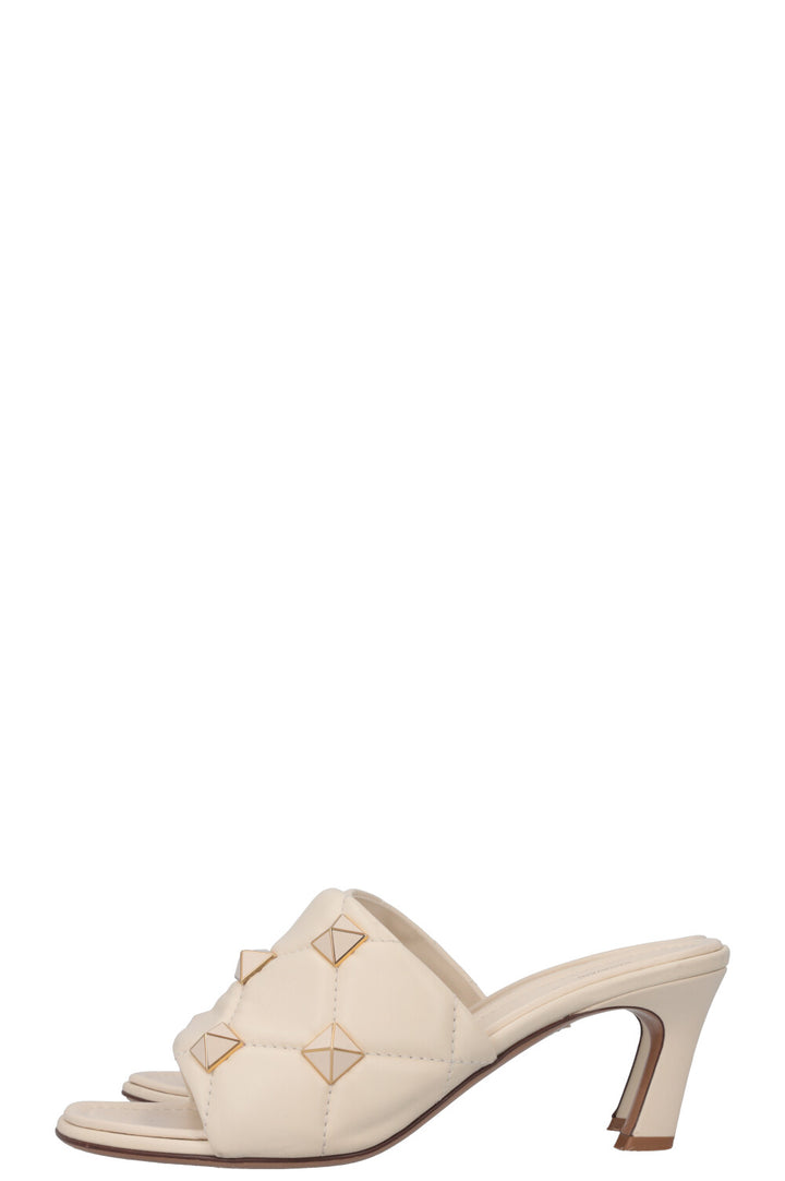 VALENTINO Roman Stud Heels Ivory