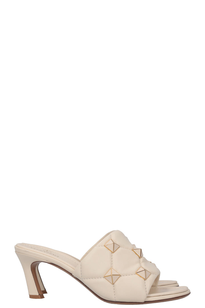 VALENTINO Roman Stud Heels Ivory