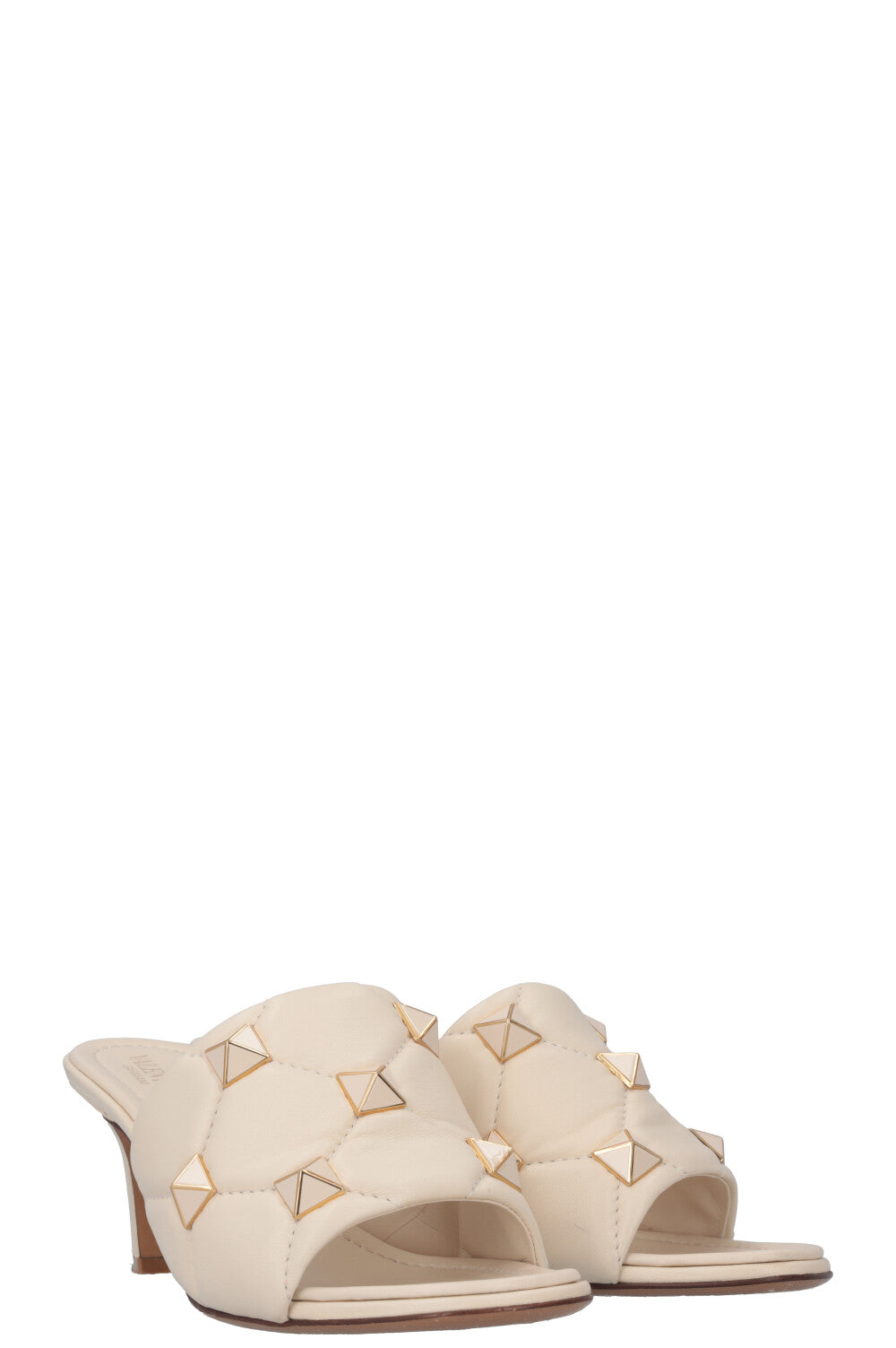 VALENTINO Roman Stud Heels Ivory