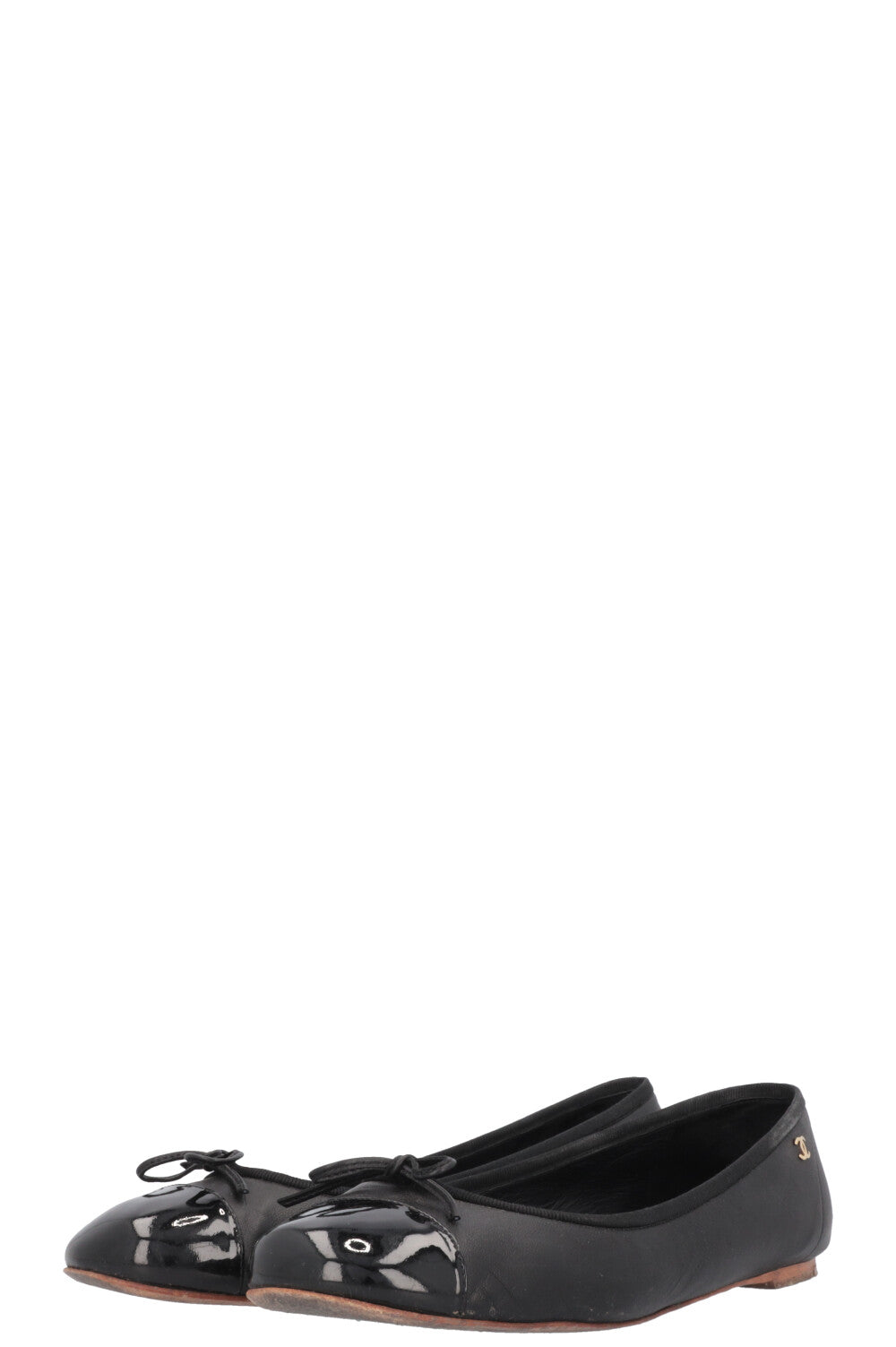 CHANEL Ballerina Flats Black