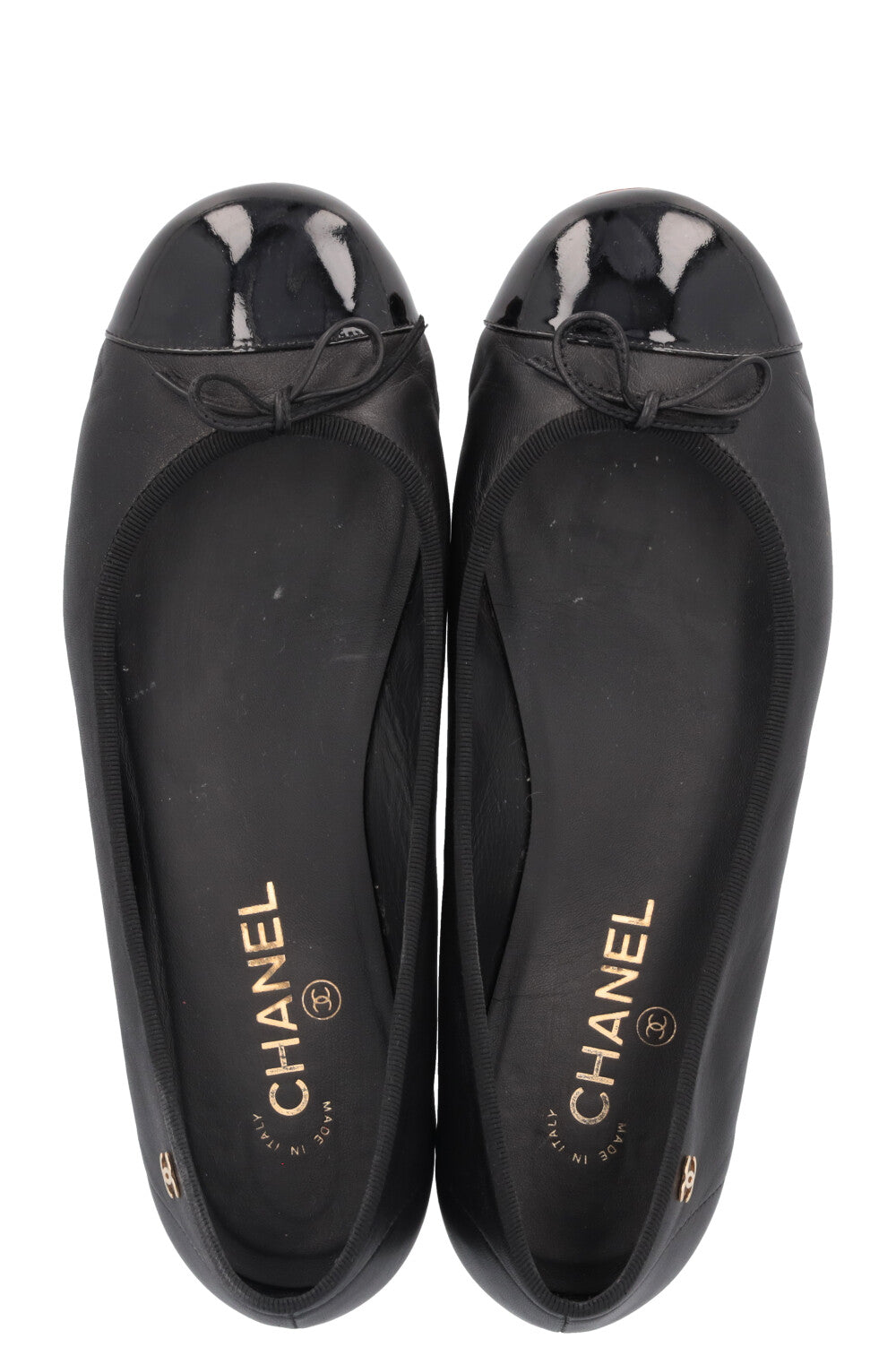 CHANEL Ballerina Flats Black