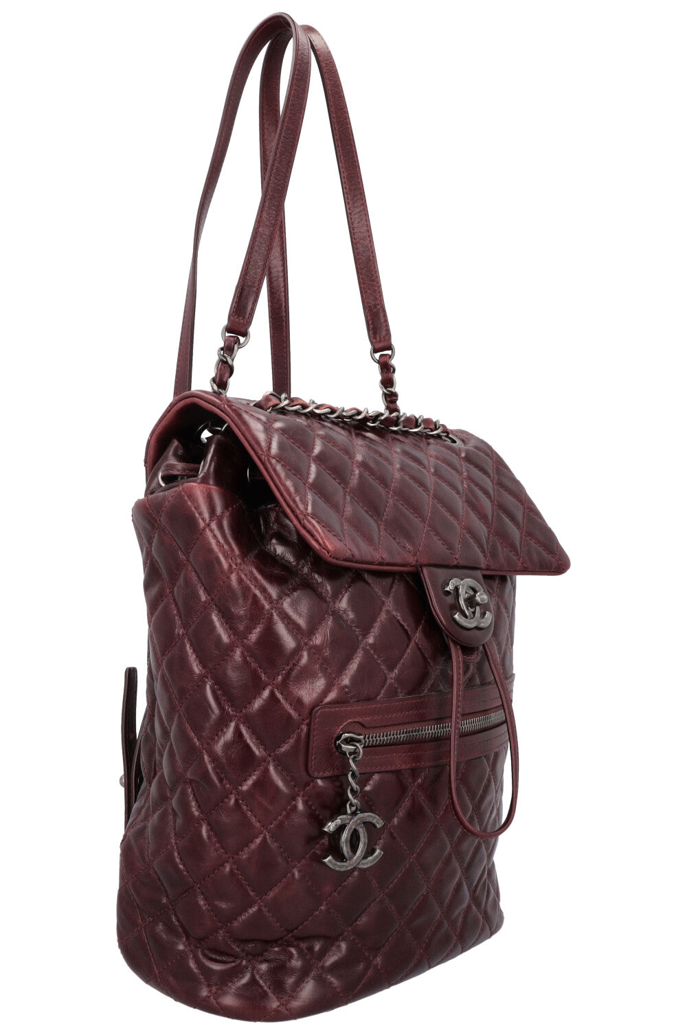 CHANEL Paris Salzburg Backpack Bordeaux