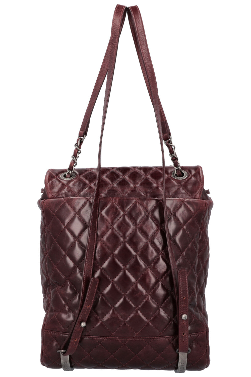 CHANEL Paris Salzburg Backpack Bordeaux