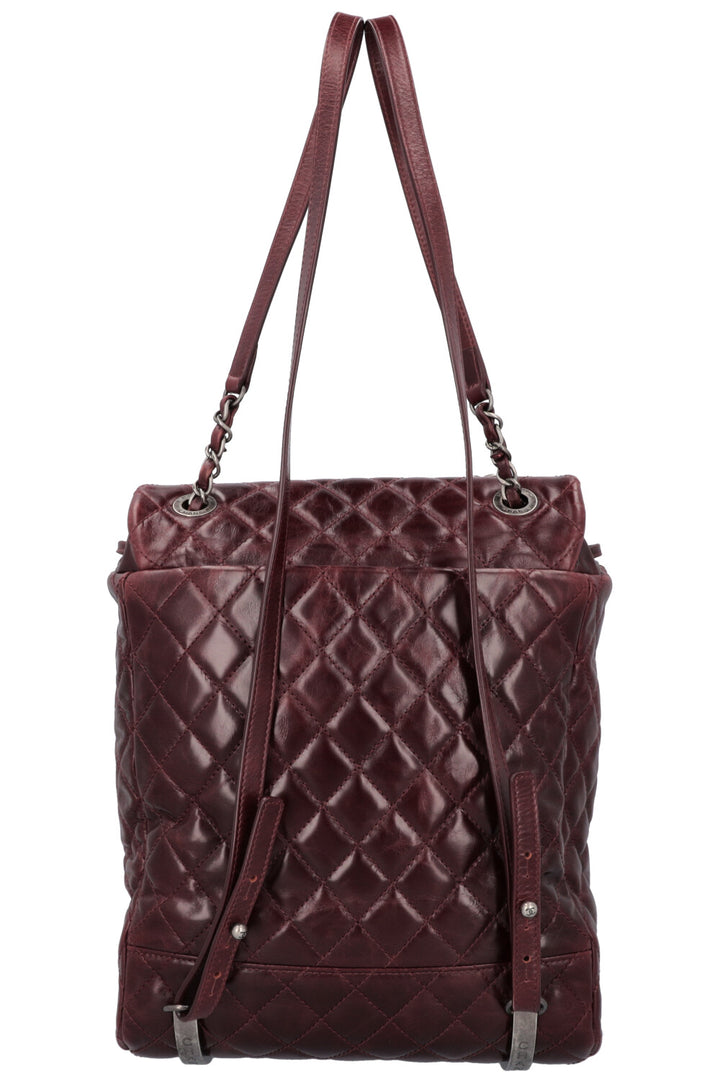 CHANEL Paris Salzburg Backpack Bordeaux