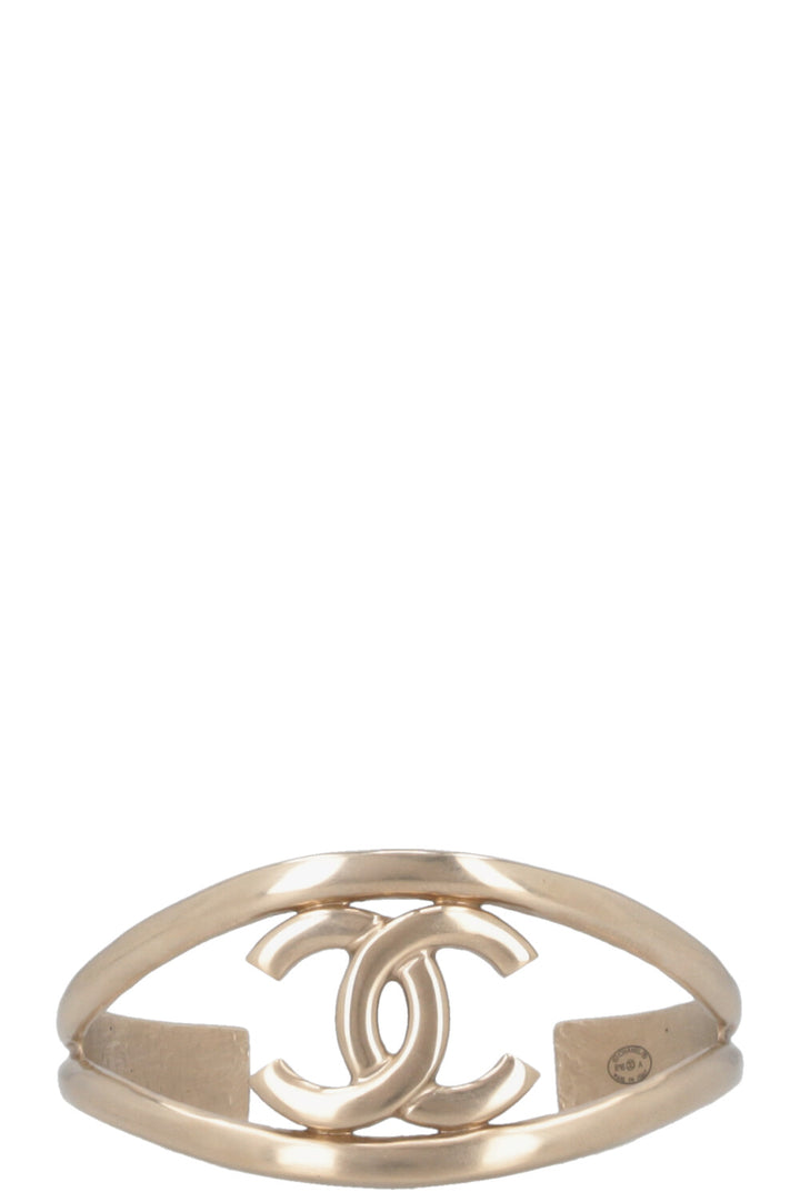 CHANEL CC Armcuff Champagnergold