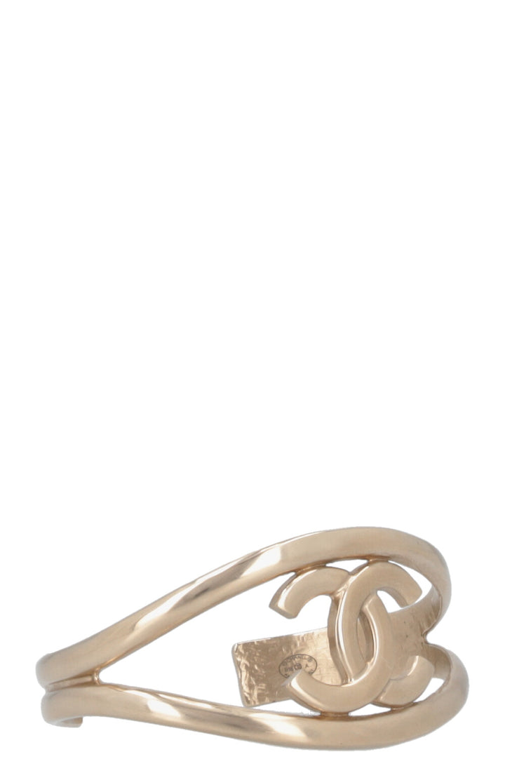 CHANEL CC Armcuff Champagnergold