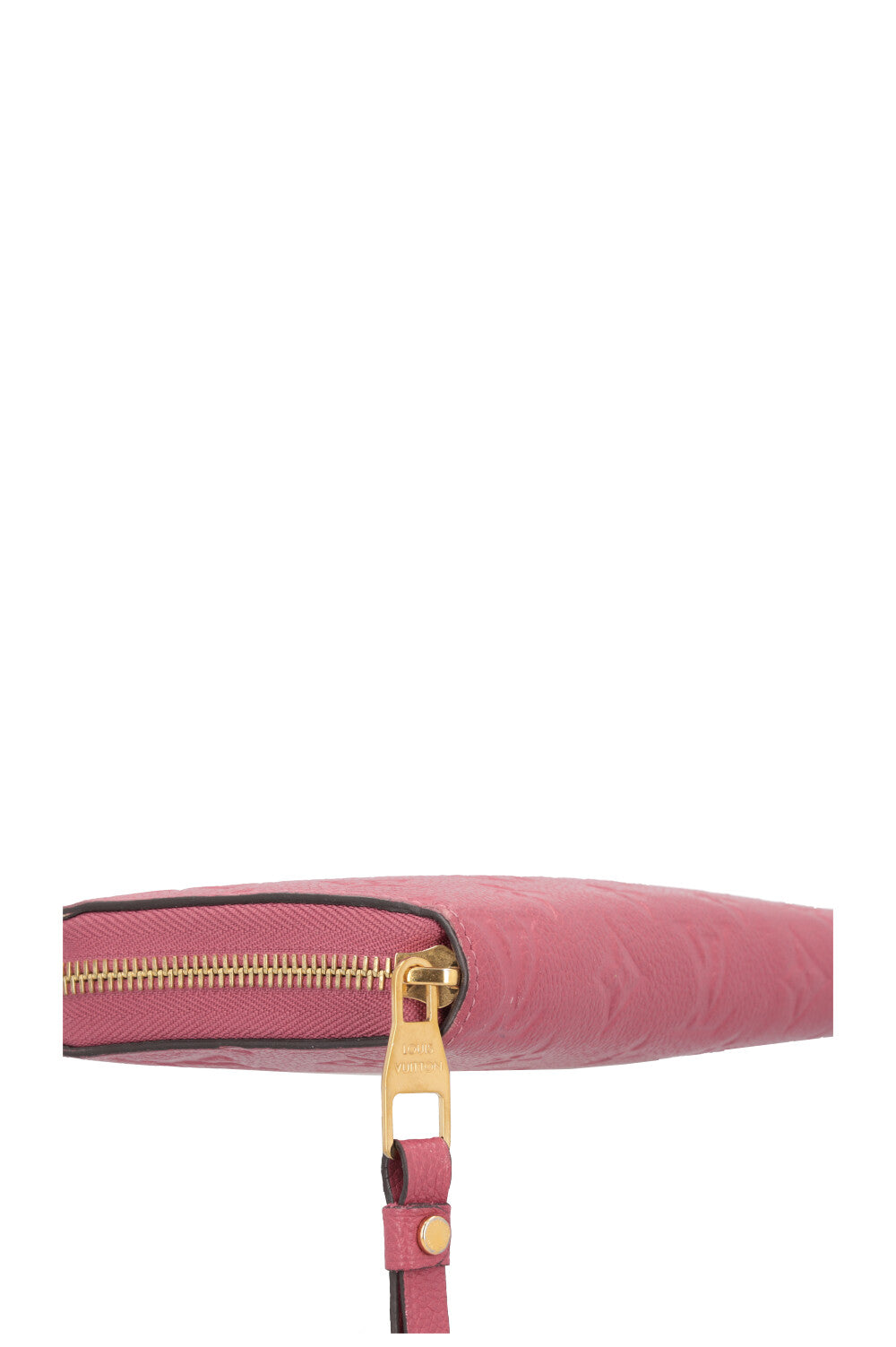 LOUIS VUITTON Portefeuille Zippy MNG Empreinte Rose