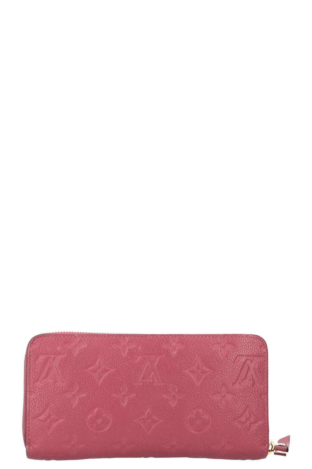 LOUIS VUITTON Portefeuille Zippy MNG Empreinte Rose