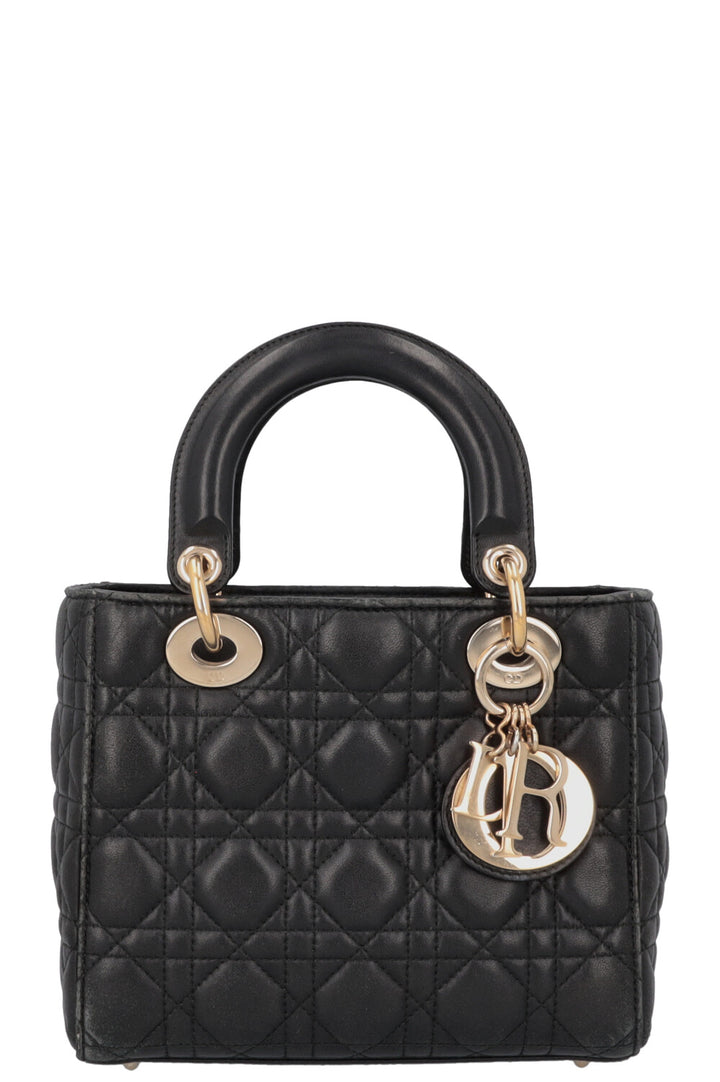 CHRISTIAN DIOR Lady Dior Cannage Black