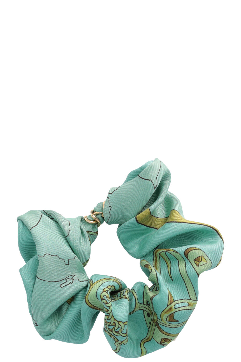 REAWAKE ATELIER Scrunchie Hermès Turquoise