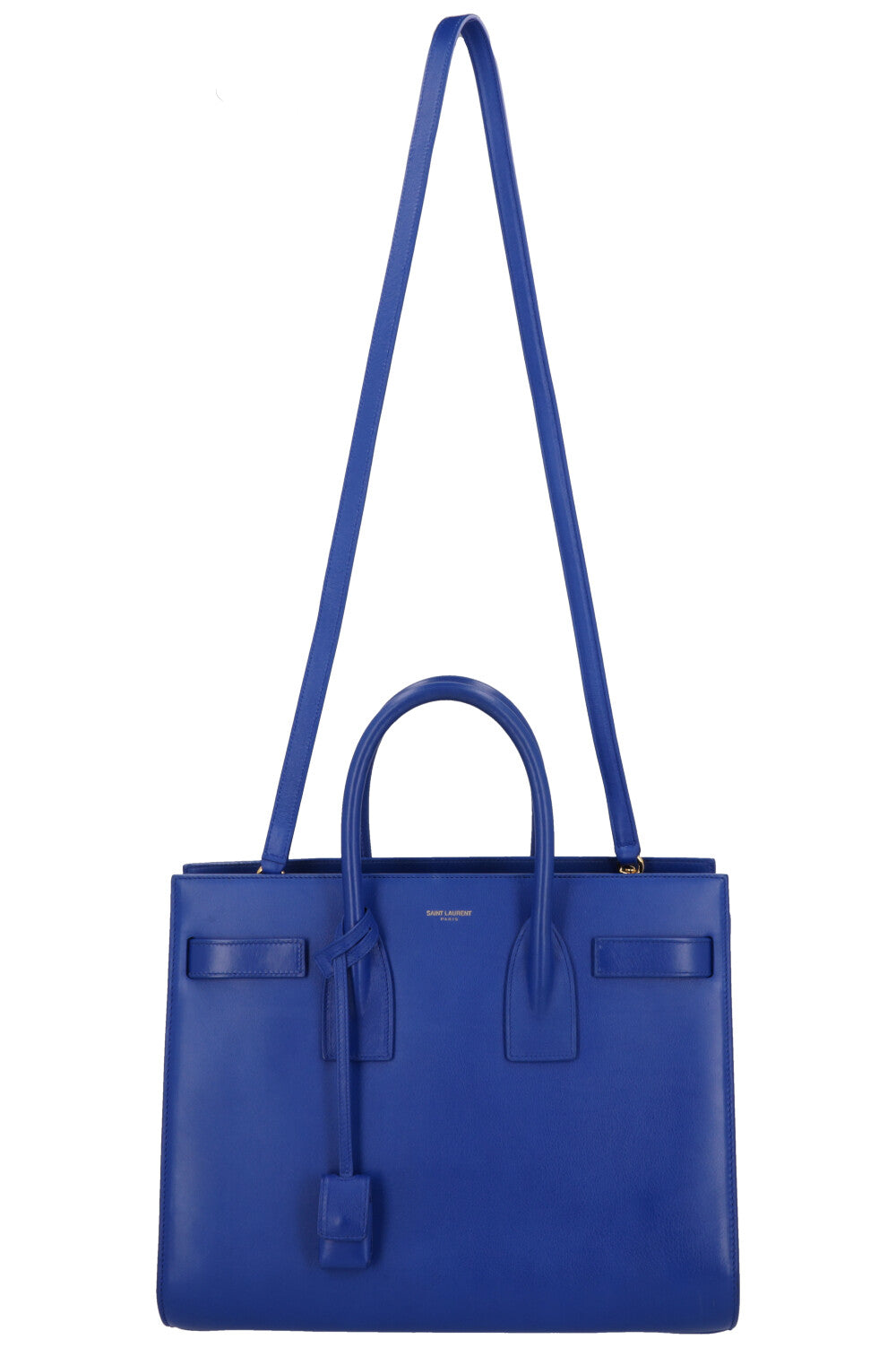 SAINT LAURENT Sac De Jour Small Leather Blue