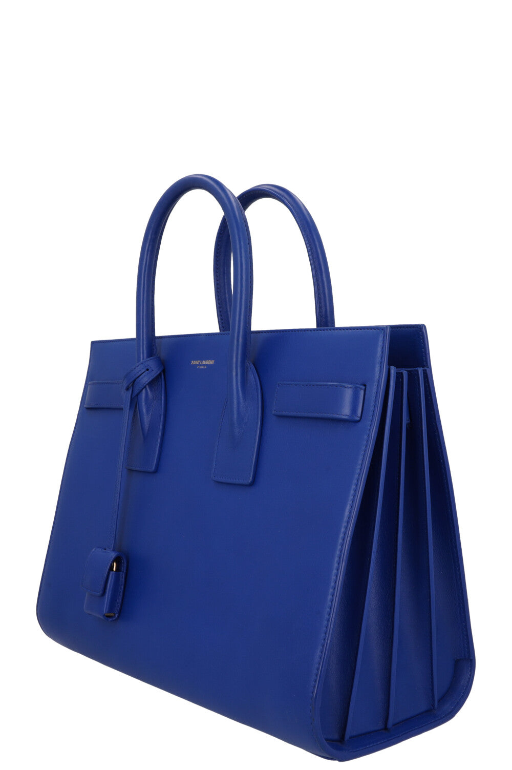 SAINT LAURENT Sac De Jour Small Leather Blue