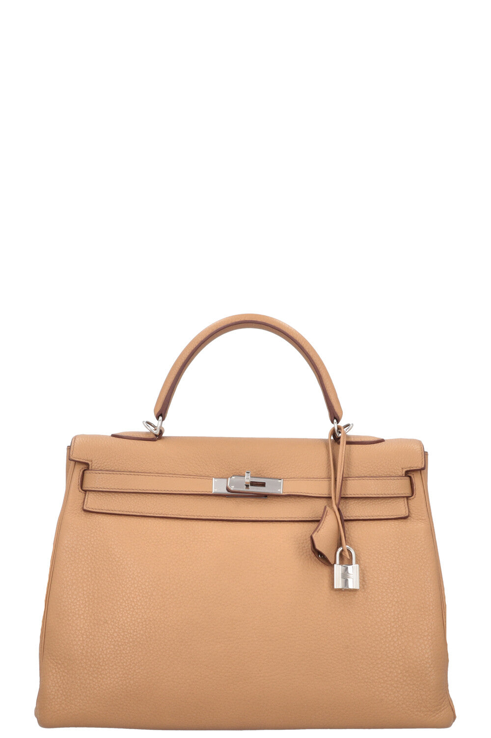 HERMÈS Kelly 32 Clemence Sesame