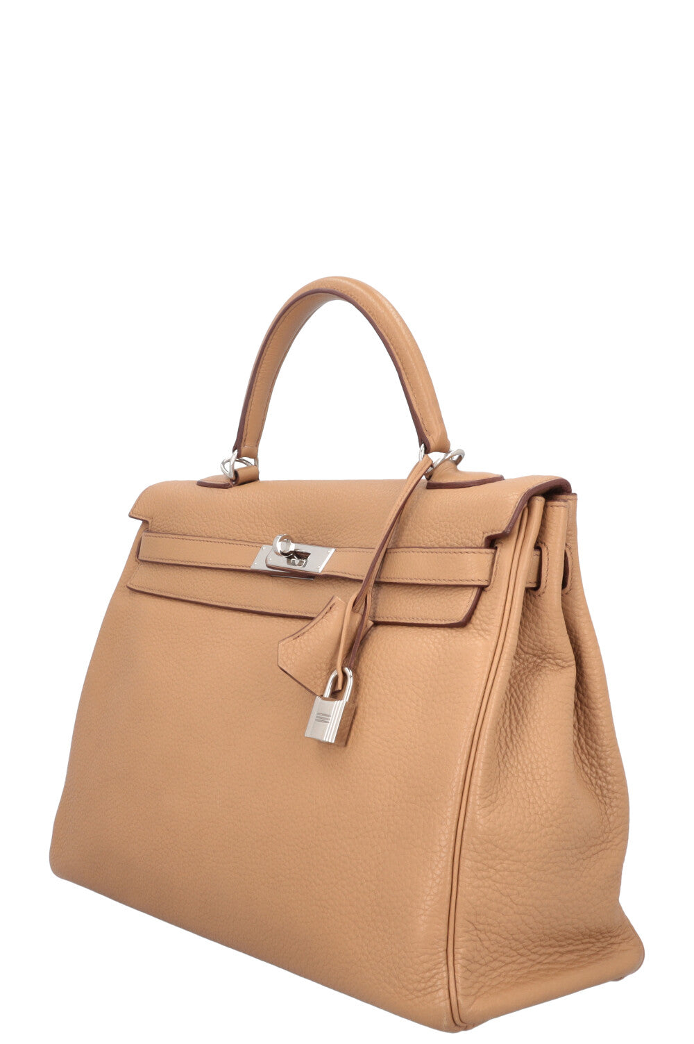 HERMÈS Kelly 32 Clemence Sesame