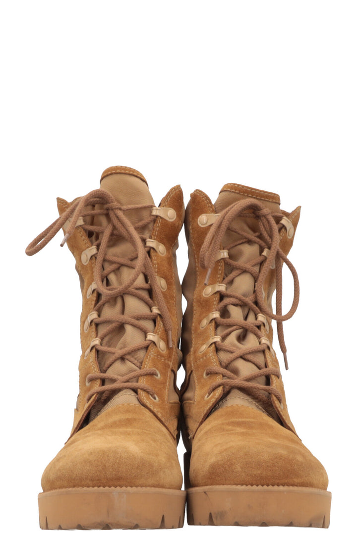 CELINE Boots Suede Beige