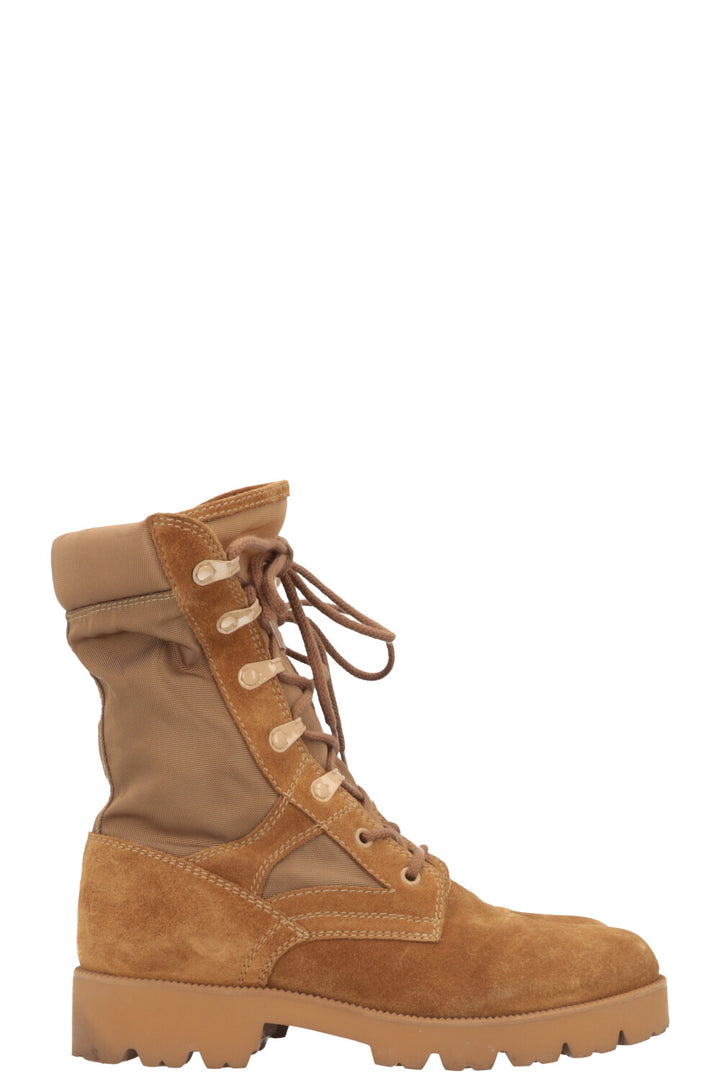 CELINE Boots Suede Beige