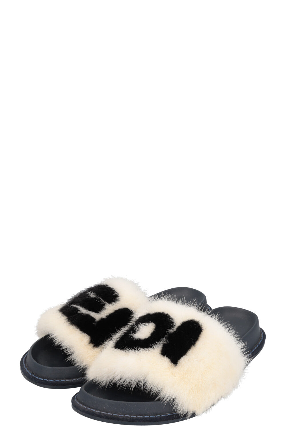 Fendi fila slippers online