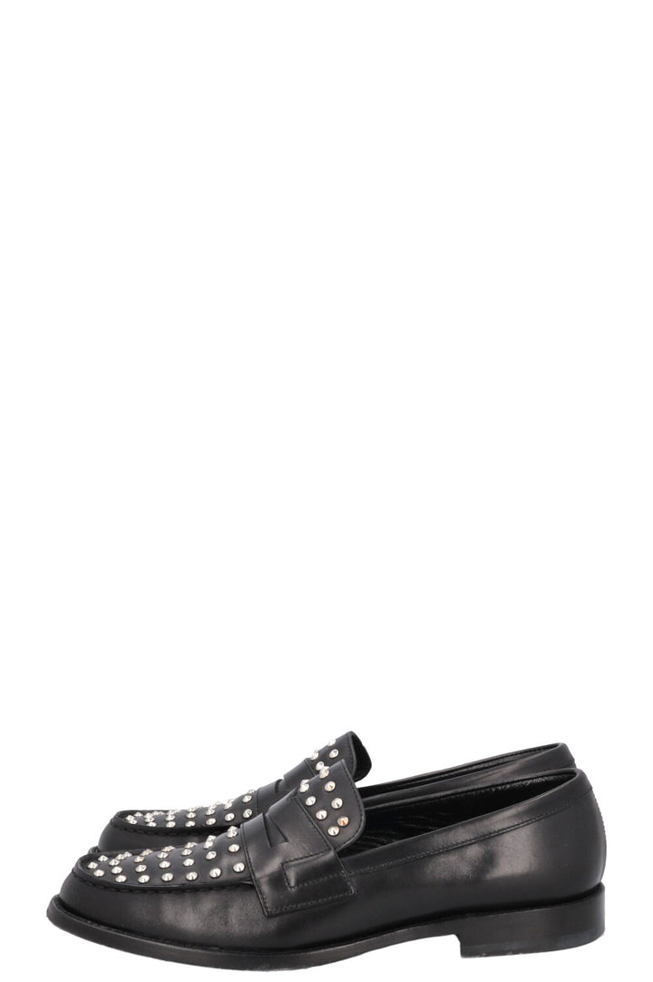 SAINT LAURENT Mocassins Studs Noir