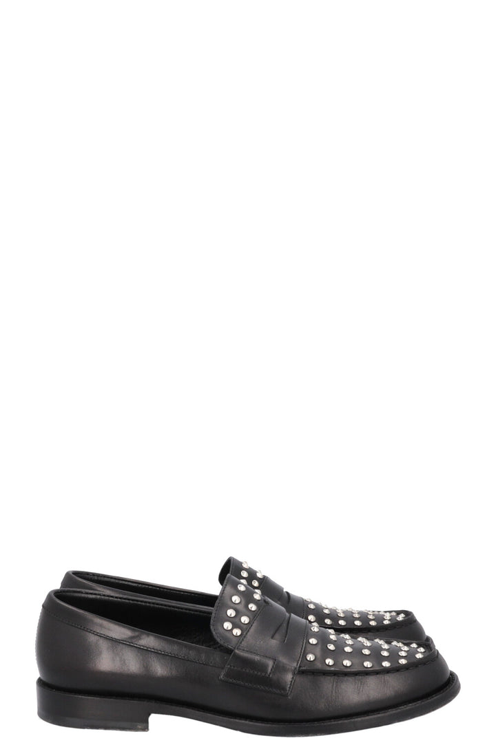 SAINT LAURENT Loafers Studs Black