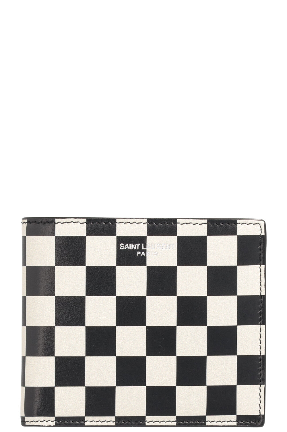 SAINT LAURENT East West Wallet Chess