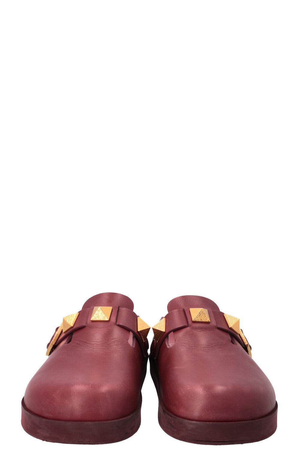 VALENTINO Clogs Leather Red