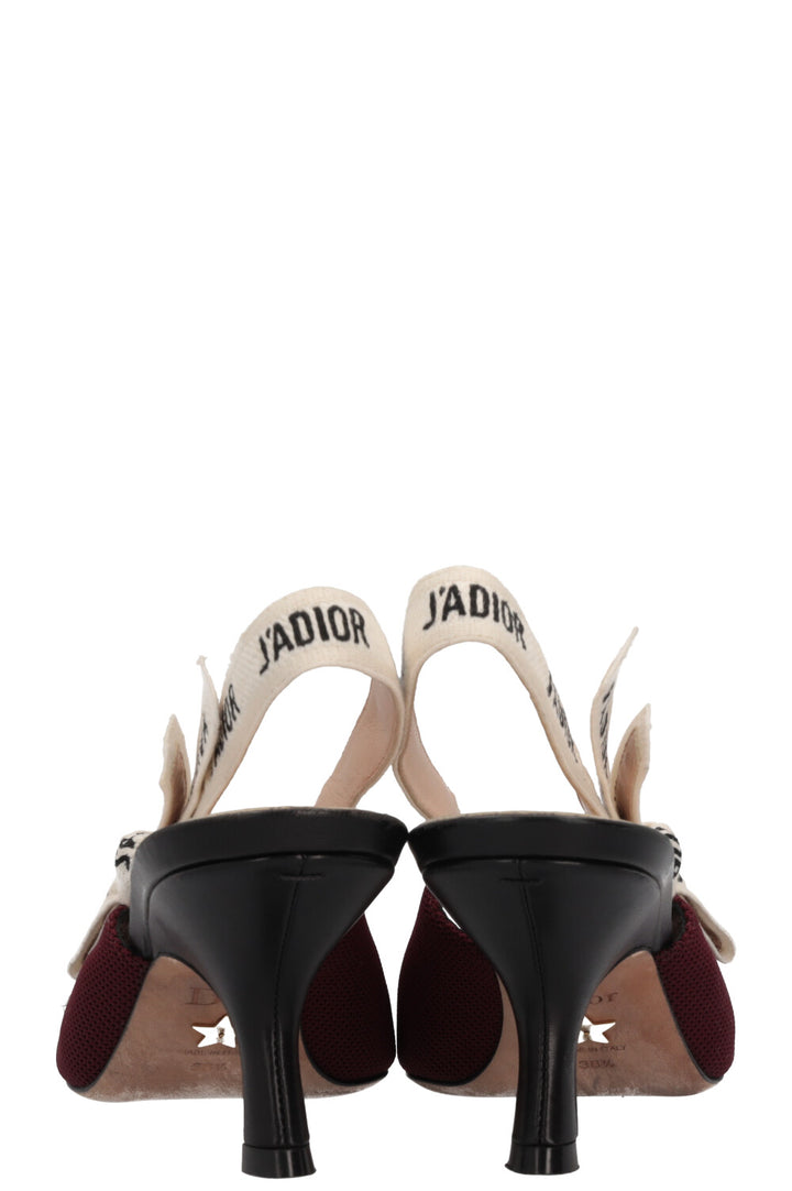 CHRISTIAN DIOR Talons Slingback J'Adior Rouge