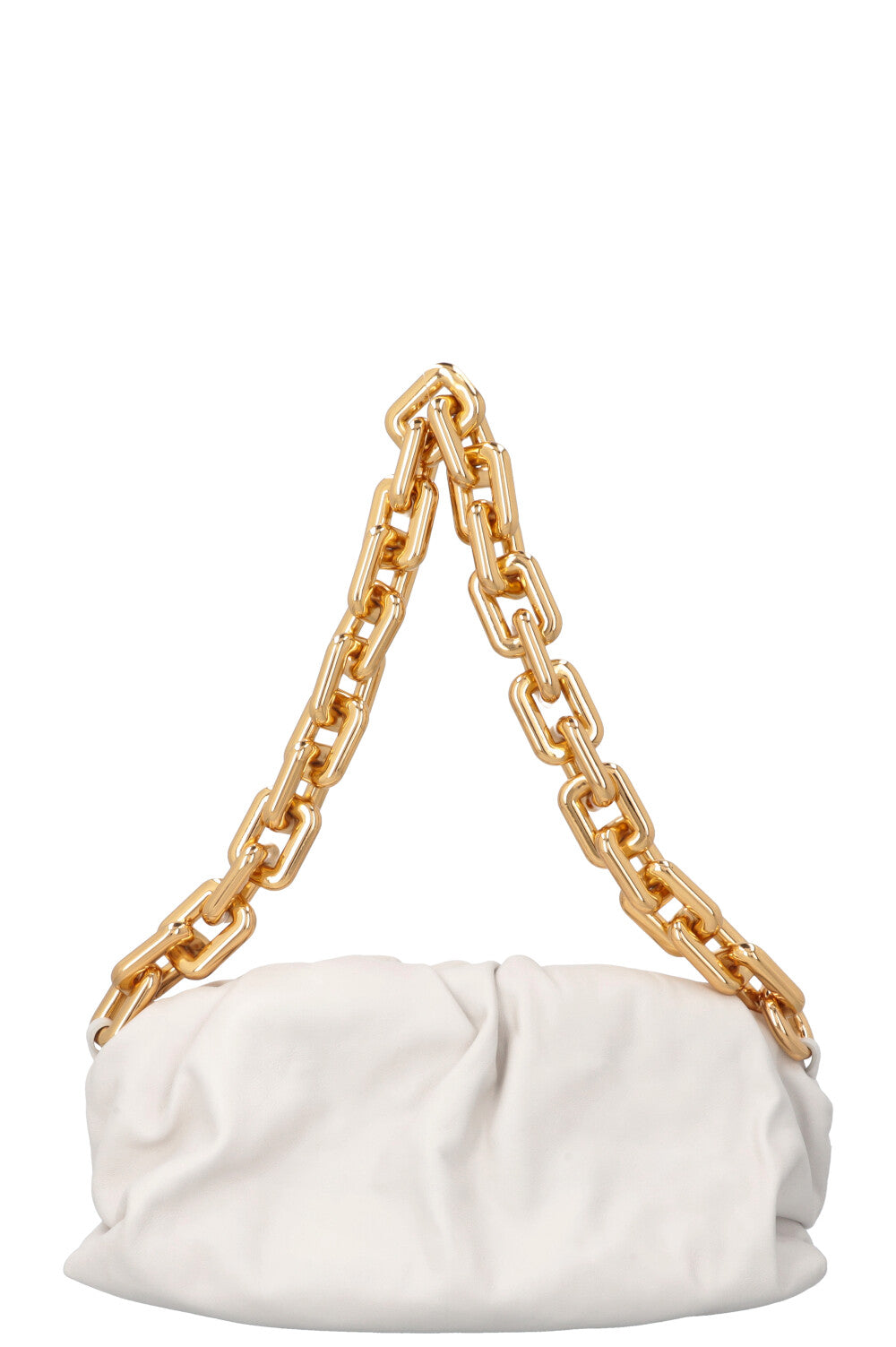 BOTTEGA VENETA Chain Pouch Chalk